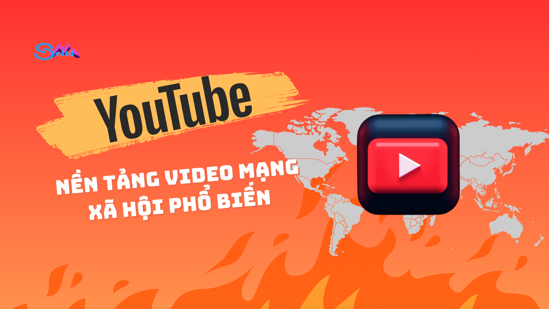 YouTube - Nền tảng video mạng xã hội phổ biến